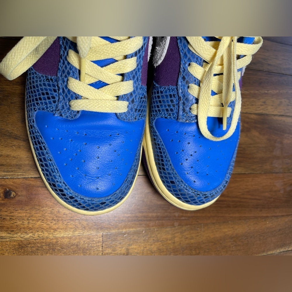 Nike Dunk Low SP x Undefeated 5 On It Blue Purple DH6508-400 Mens 6.5 - Picture 7 of 13